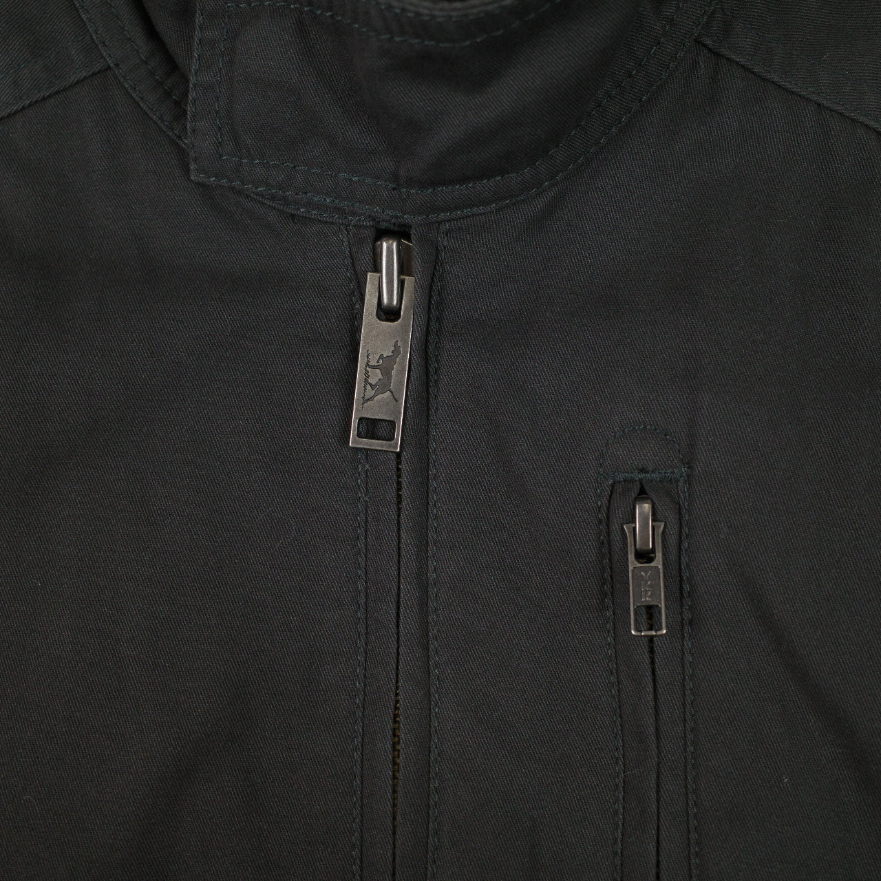 Rodd & Gunn Jacket Mens XS Pewter Cotton Armitage Full Zip Bomber