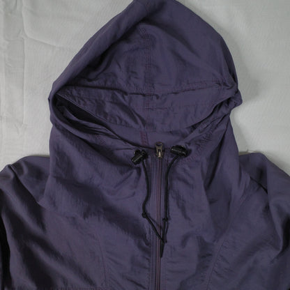 Vintage Nike ACG Purple Maroon Packable Windbreaker Jacket Mens Large FITS XL