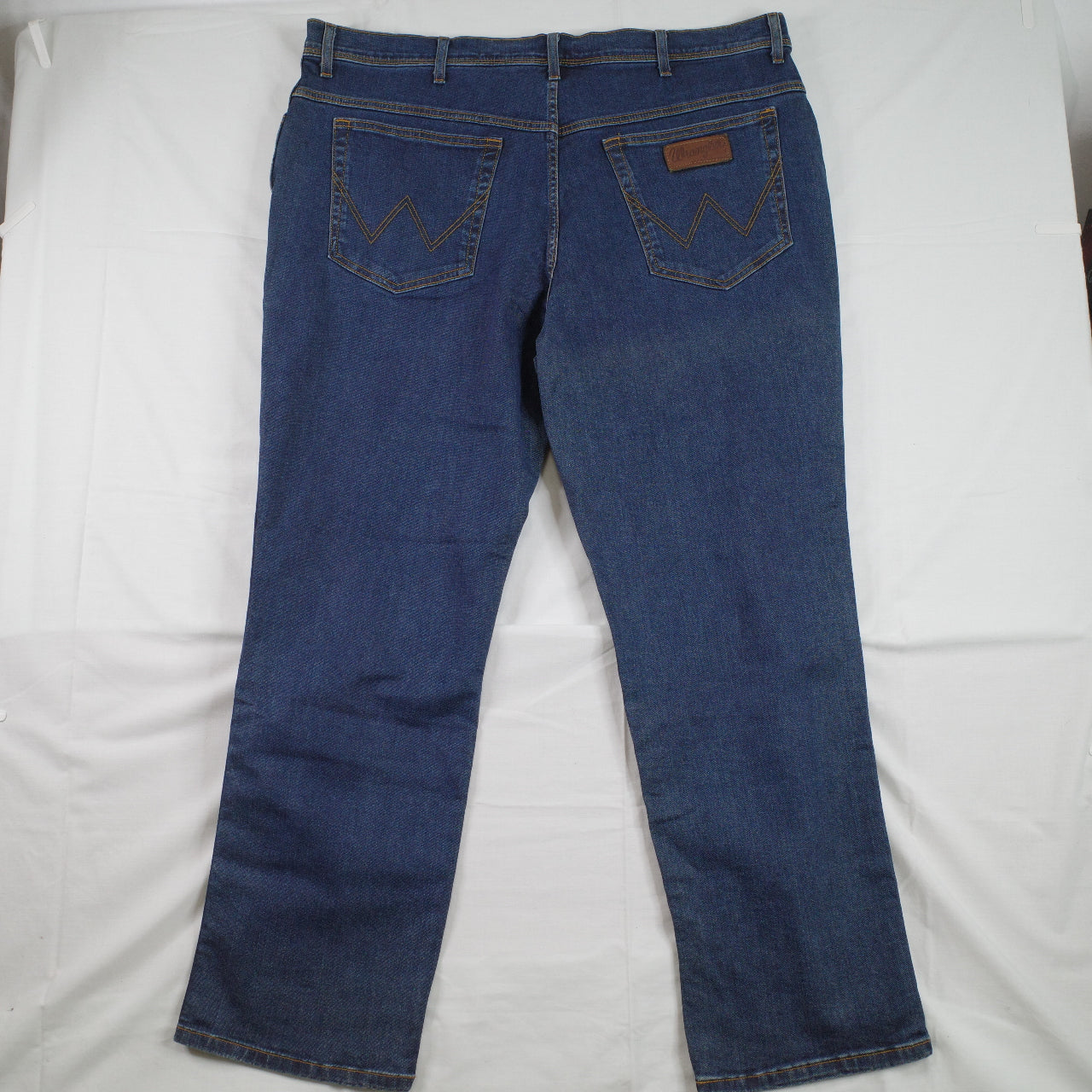 Wrangler Mens Jeans W44 L32 Cowboy Texas Blue Denim