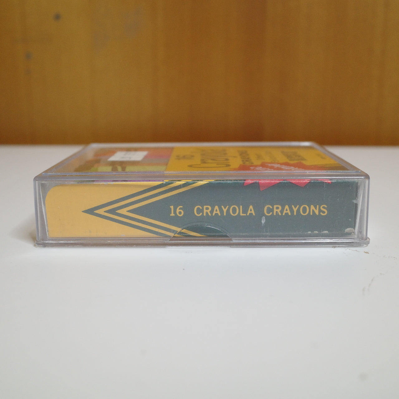Crayola Crayons Vintage Plastic Container Binney & Smith No. 16 P Made In USA