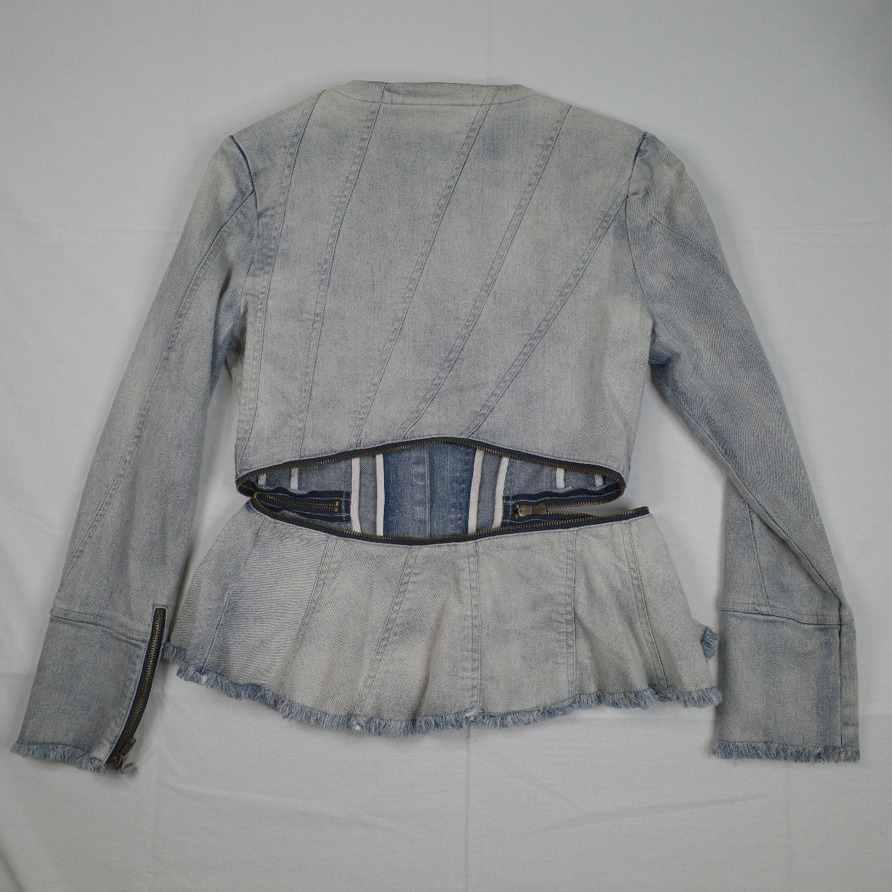 Sass & Bide Denim Jacket Kiss The Sky Collection Western US6 Aus UK10