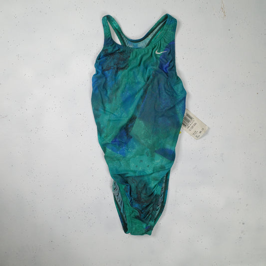 Vintage Nike Swimsuit Light Blue New Women's 8