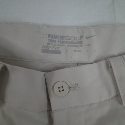 Nike Golf Pants Mens 32x32 Beige Tour Performance Dri-FIT Stretch Ventilated