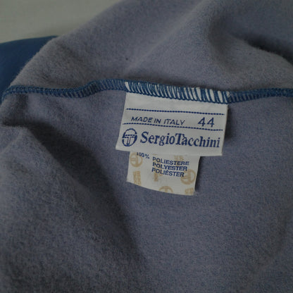 Vintage Sergio Tacchini Sample Promo Light Blue Track Set Jacket Pants Italy Made Womens Small NWT rare