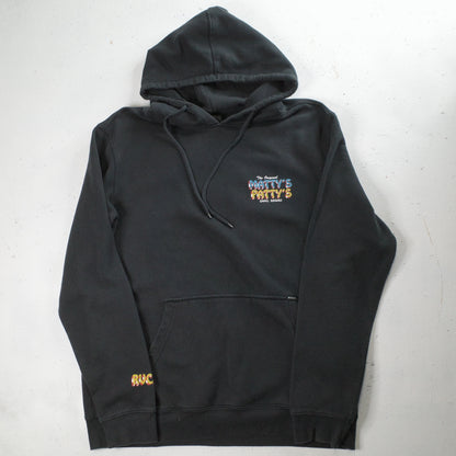RVCA Men's Matty's Patty's Oahu Hawaii Surf Hoodie Black Men's XL