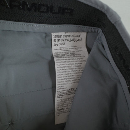 Under Armour Men Drive Tapered Shorts Size 36 UA Golf Water Repellent Grey New