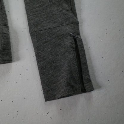Jil Sander Mock Neck Grey Turtleneck Sweater Jumper Size 42