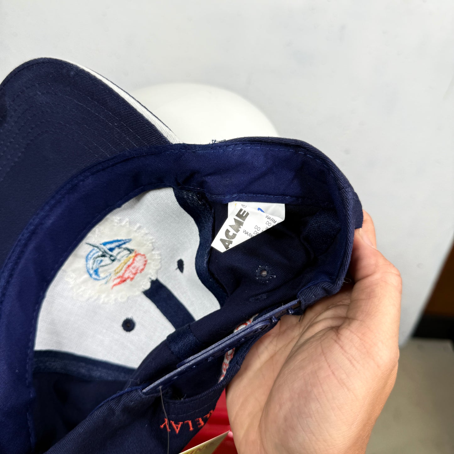 Olympic Torch Relay Sydney 2000's Navy Embroidered Cap