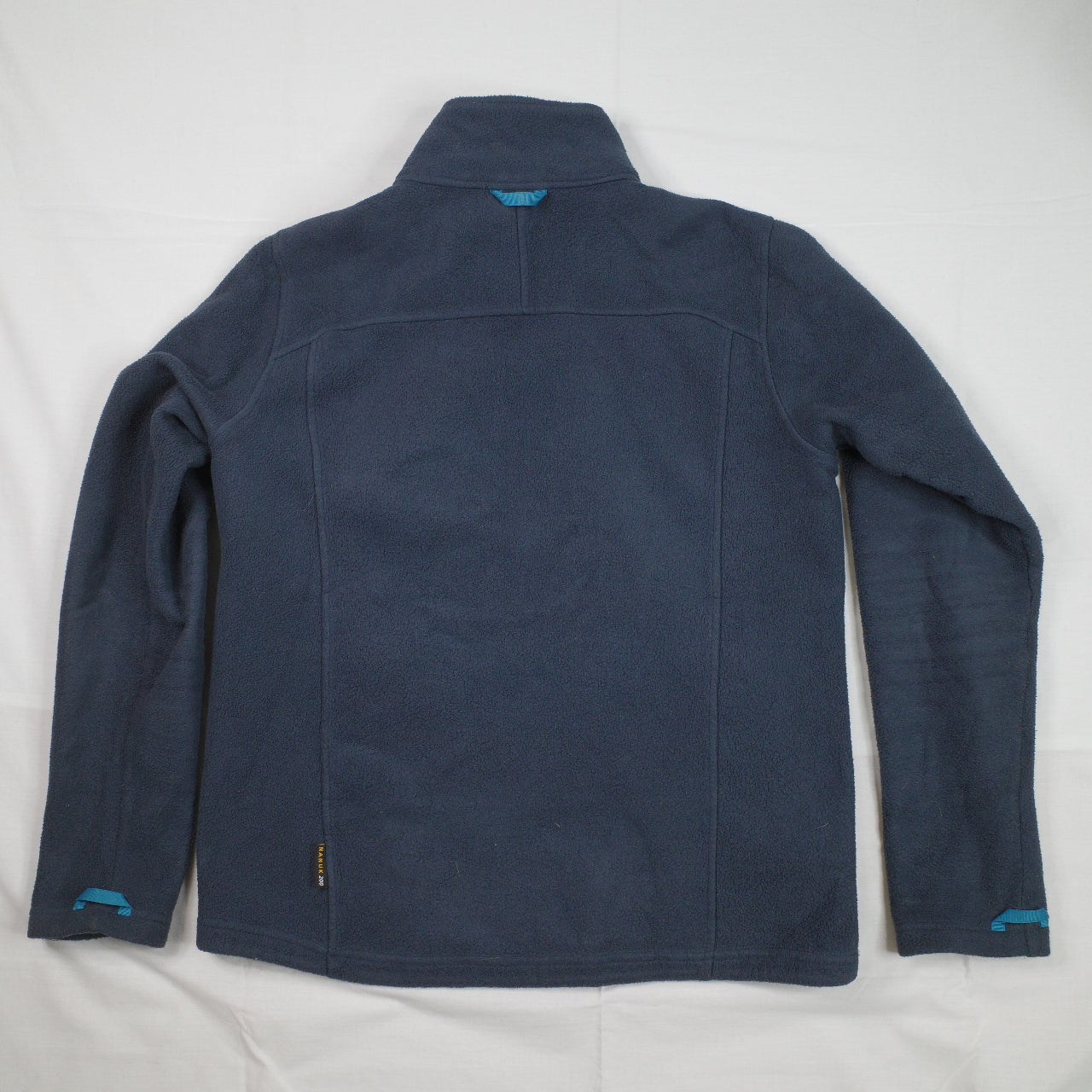 Jack Wolfskin Fleece Mens Medium Blue Nanuk 200 Paw Logo Jacket