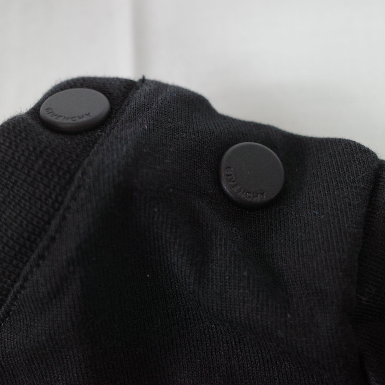 Givenchy Paris Baby 6 Months Crewneck Logo Spellout Black