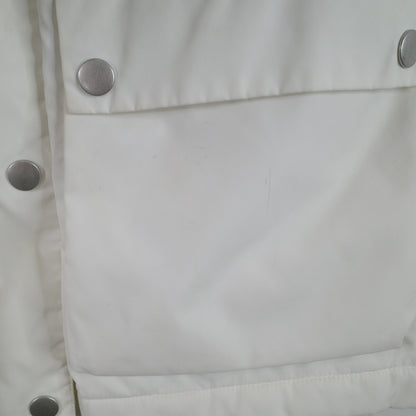BMW White Puffer Jacket Women’s Medium