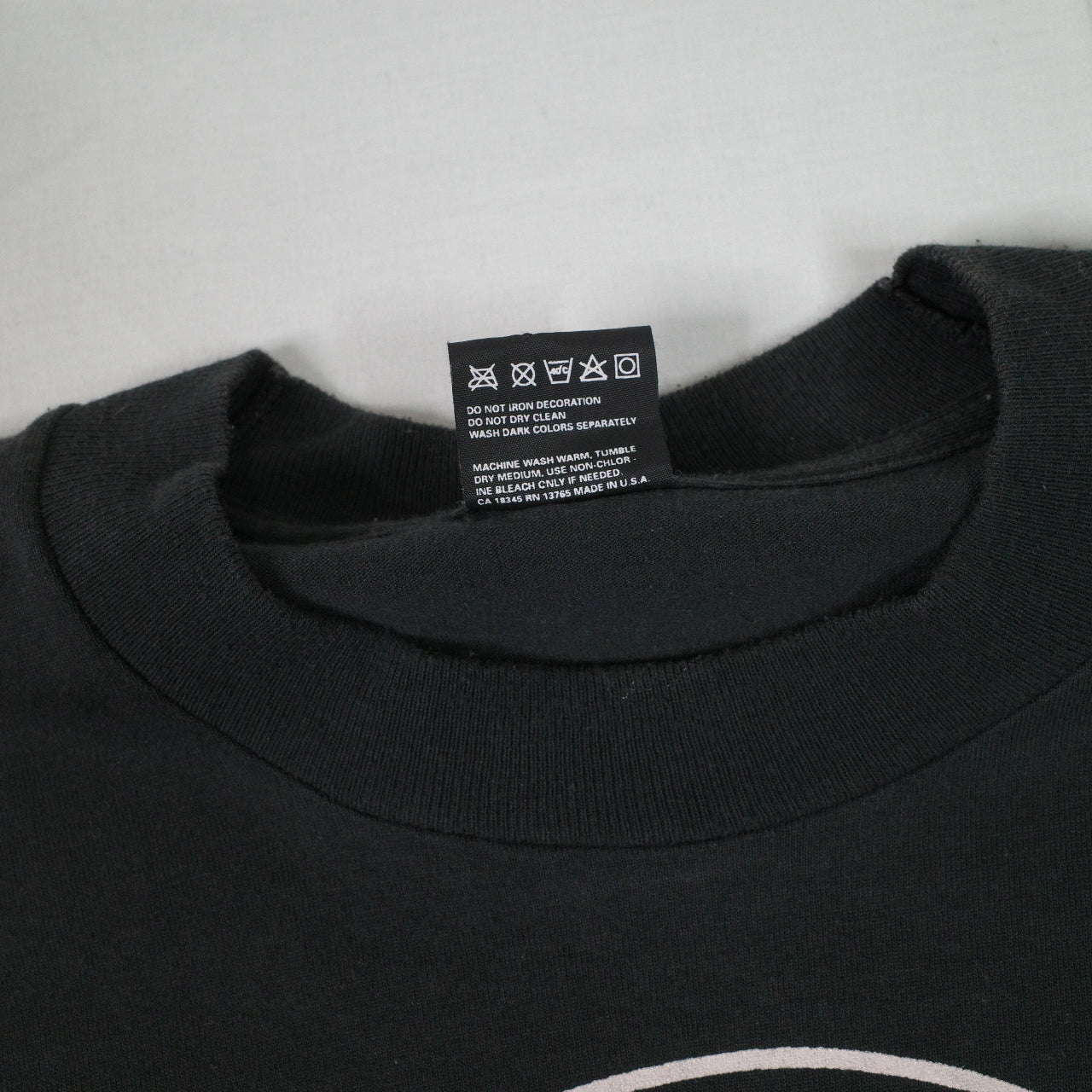 Vintage Chevy T-Shirt National Impala Association Black Single Stitch Mens Large