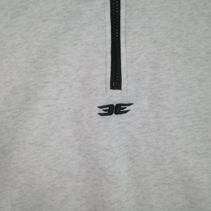 Elite Eleven Classic Quarter Zip Polar Grey Mens Small