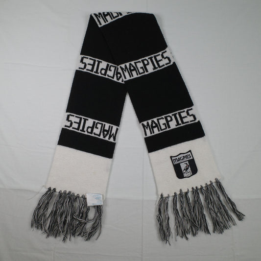 AFL Footy Magpies Heritage Emblem Bar Scarf Sekem