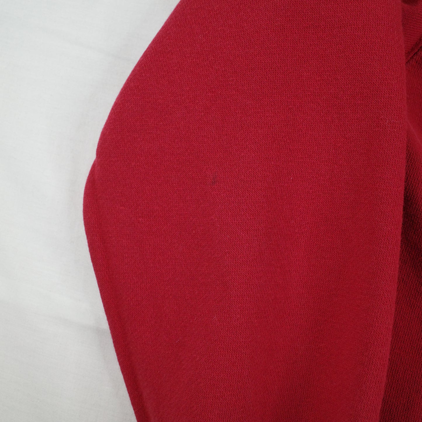 Utah Utes Hoodie Sweater Mens Small Red Sweatshirt Football Adidas Vintage