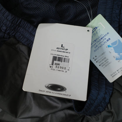 Oakley Enhance Wind Track Active Pants 2013 Blue Black Mens Large NWT