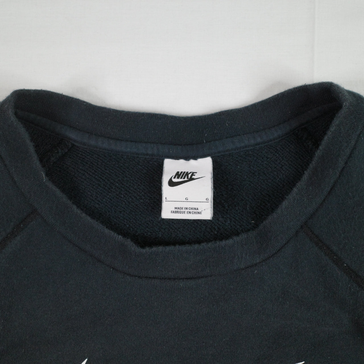 Nike Air Nikelab Black Crewneck Sweater Mens Large