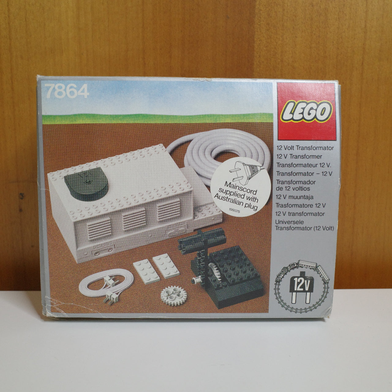 LEGO Vintage 7864 12V Train Transformer Controller with box & instructions