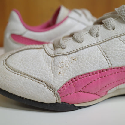 Vintage Puma Speedcat White Pink Womens Shoes 352984-06 UK2