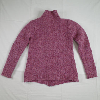 Country Road 100% Wool 1/4 Zip Knit Pink Womens Medium