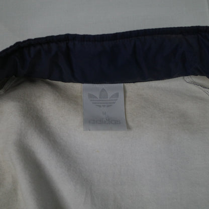 Vintage Adidas 90's New Zealand Made Two Tone Blue Lined Track Set Jacket Pants Mens Medium