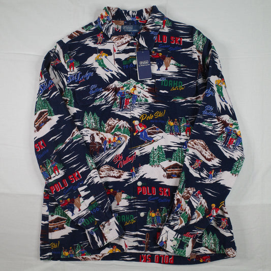 Polo Ralph Lauren Corduroy Winter Ski 1967 Button Shirt Mens Large NWT