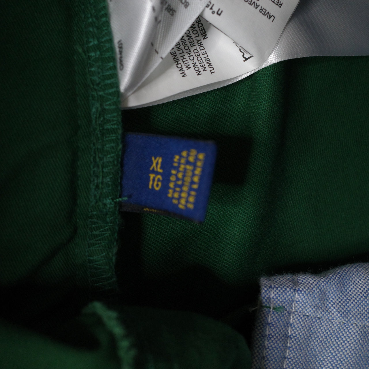 Polo Ralph Lauren P Wing Embroidered Green Shorts Mens XL