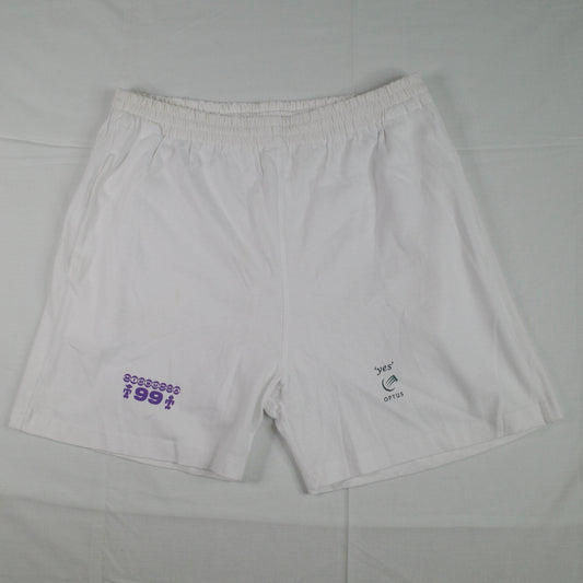 Midsumma Festival Melbourne Australia 1999 White Elastic Waist Shorts Mens Large