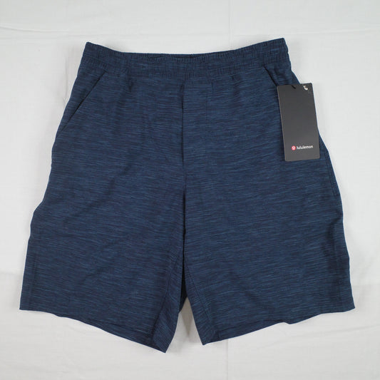 Lululemon Pace Breaker Short 9 Inch Lined Blue Navy Mens Medium