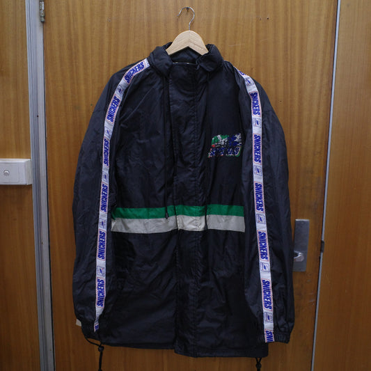 Snickers FIFA France 1998 World Cup Black Jacket *heavily used Men's XXL