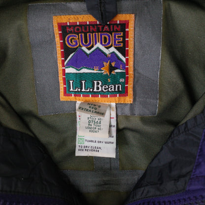 Vintage LL L.L Bean Gore Tex Purple 90's Hunting Jacket Mens XL