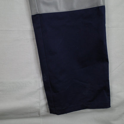 Bisley BPC6008T Mens Hi-Vis Taped Biomotion Stretch Cotton Cargo Pants 84L/33L