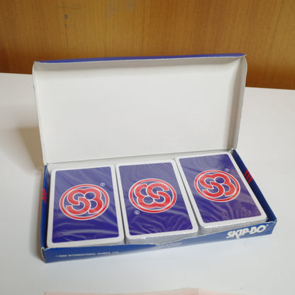 Skip-Bo 1988 Card Game Sealed Factory Sealed Makers Of Uno
