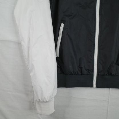 Nike Windrunner Running Jacket AOP Black White Pink Womens Small