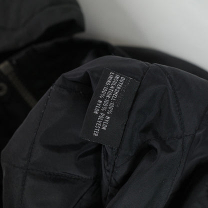 Vintage Billabong Black  Full Zip Hooded Piping Jacket Mens Extra Small 90's