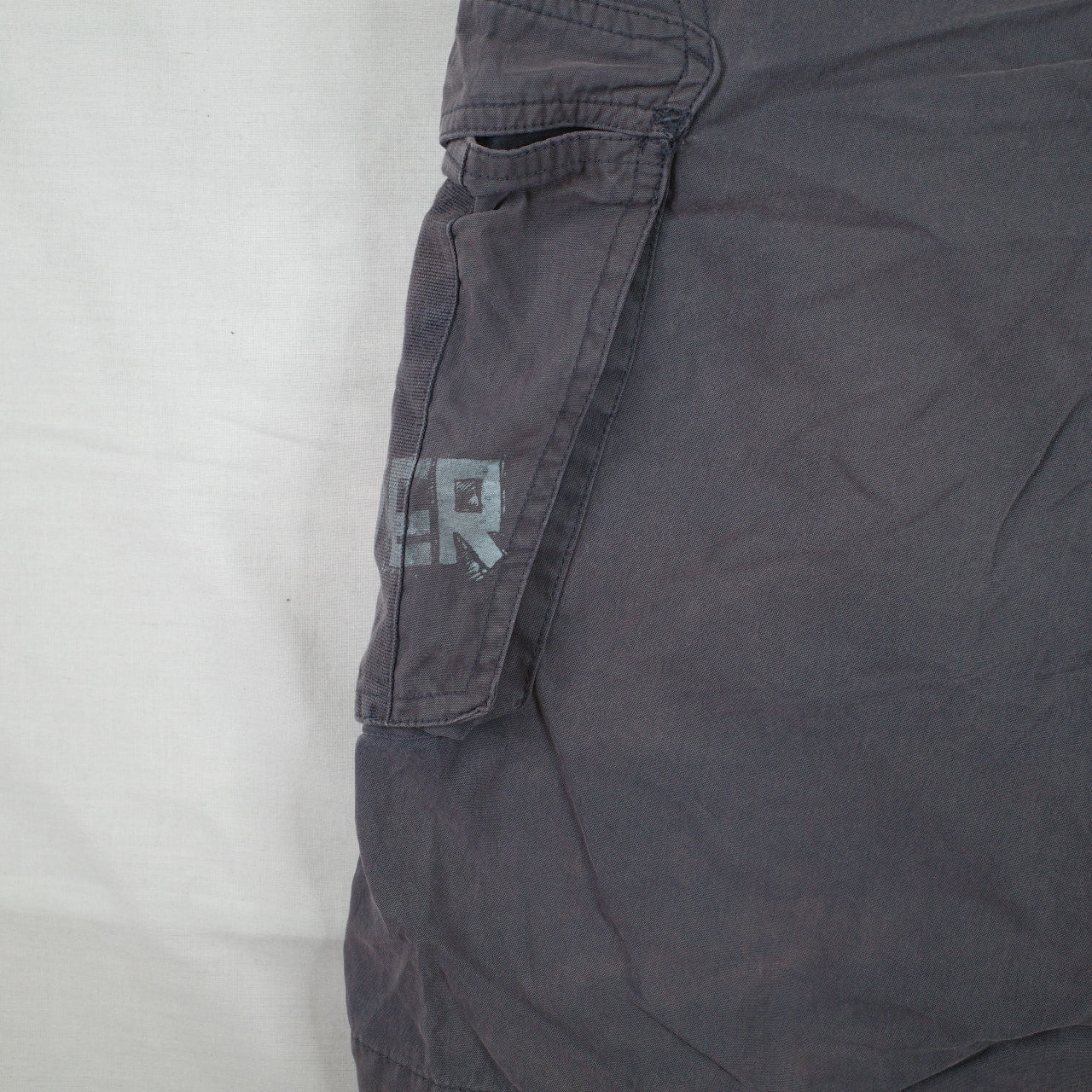 Vintage Quicksilver Boardshorts Navy Blue Cargo Pockets