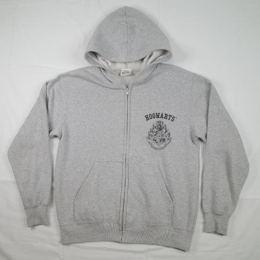 Wizarding World Universal Japan Harry Potter Hogwarts Zip Up Hoodie Grey Medium