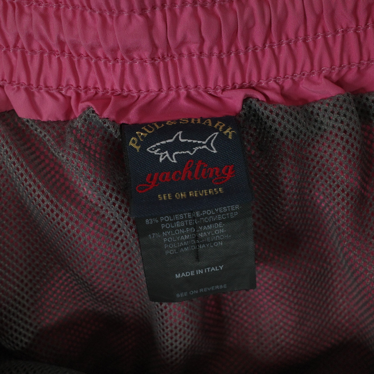 Paul & Shark Yachting Salmon Swim Shorts Trunks Mens Large