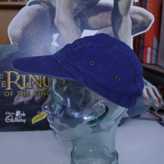 Vintage L.L Bean Bong Bill Baseball Hat Cotton Navy Cap Men's Small