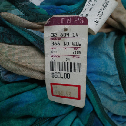 Vintage Nike Swimsuit Light Blue New Women's 8