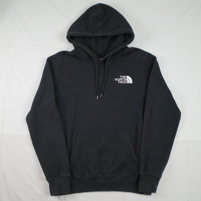 The North Face Graphic Never Stop Exploring Spell Out Black Men’s Small Hoodie