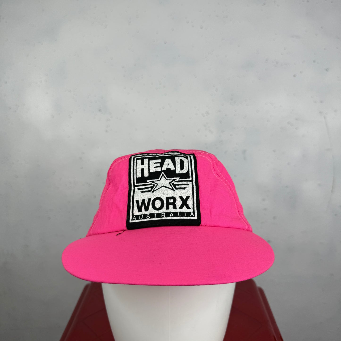 Vintage Head Worx Gold Coast Pink Cap Australia 90s Adjustable Back