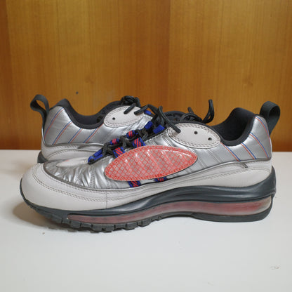 Nike Air Max 98 "Space Suit" Men's Shoes Vast Grey-Hyper Blue BQ5613-001 US8