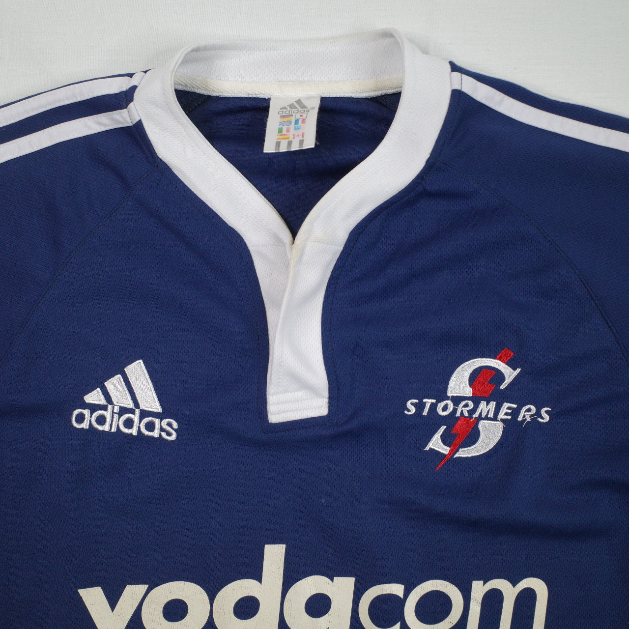 Stormers Rugby Union Shirt Adidas Large Home Kit Trikot Jersey 2007 2008
