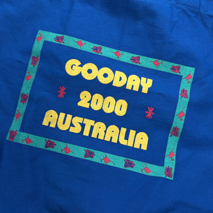 Vintage 2000's G'day 2000 Australia Screenprinted Tote Bag NEW