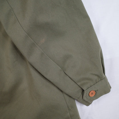 Zig Zag Army Jacket Green Medium