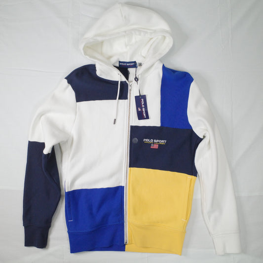 Polo Ralph Lauren Polo Sport Colour Block Zip Up Jacket Mens Small NWT