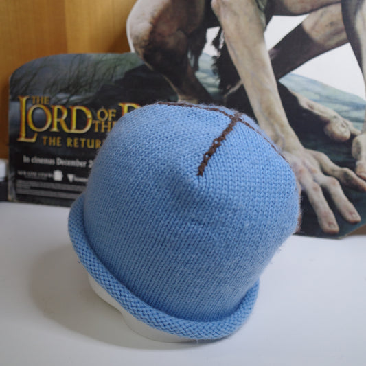 Stussy Australia Tag 00's Acrylic Knit Baby Blue Beanie