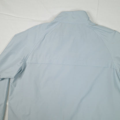 Vintage Nike Packable Baby Blue Track Zip Up Jacket Mens M
