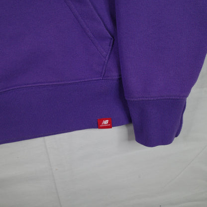 New Balance Purple Hoodie Crewneck Men's Medium